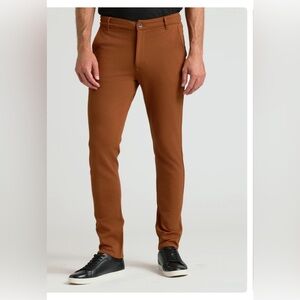 Men's Tan Skinny Chinos